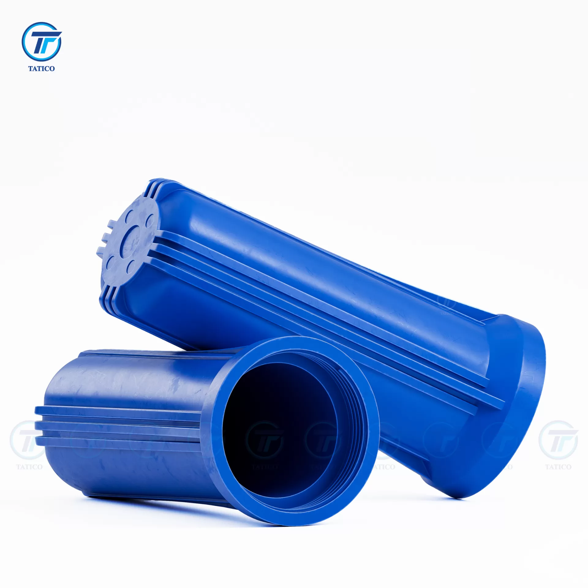 Cốc lọc nước 10 inch xanh - dạng vat